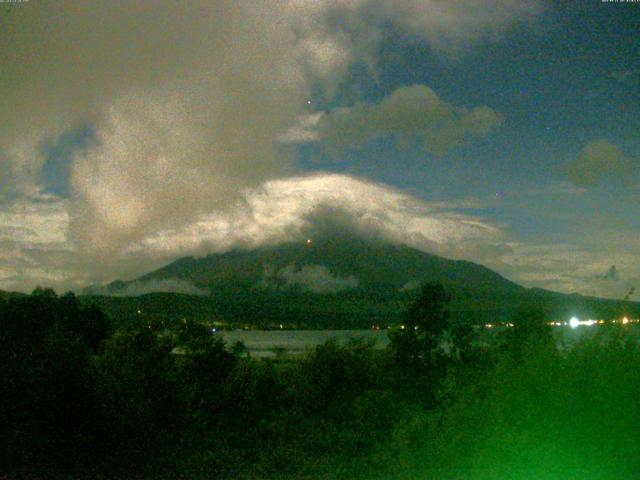 山中湖からの富士山