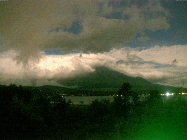 山中湖からの富士山