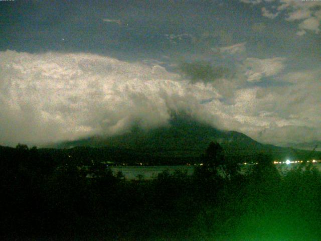 山中湖からの富士山