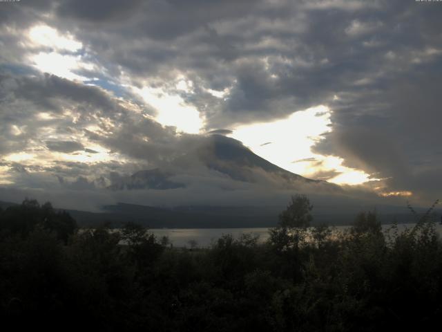 山中湖からの富士山