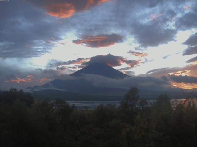 山中湖からの富士山