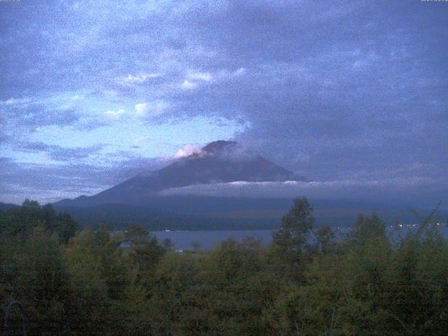 山中湖からの富士山