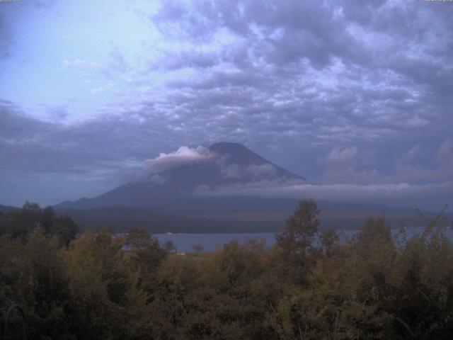 山中湖からの富士山