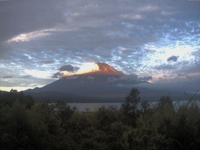 山中湖からの富士山