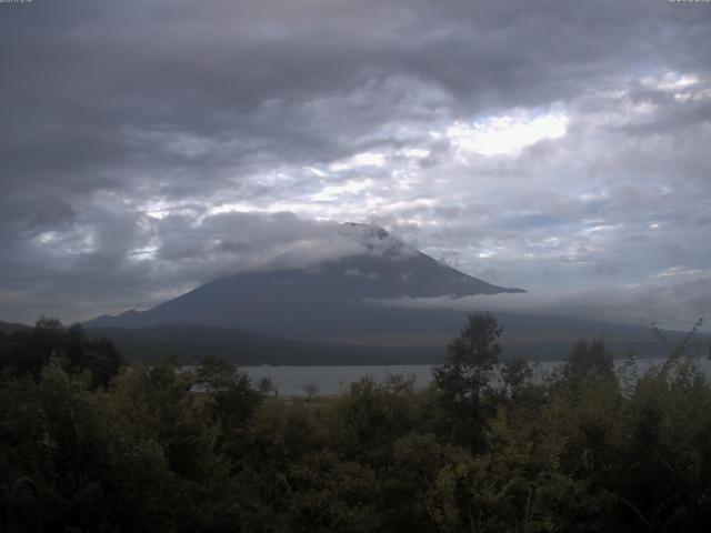 山中湖からの富士山