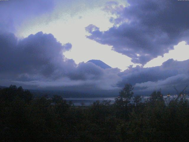 山中湖からの富士山