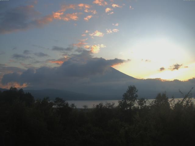 山中湖からの富士山