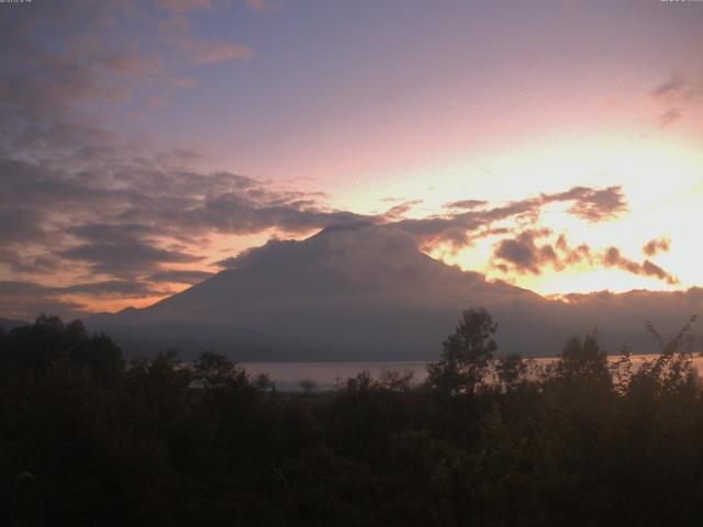 山中湖からの富士山