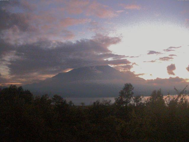 山中湖からの富士山