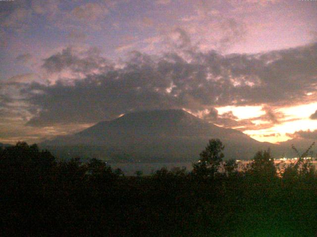 山中湖からの富士山