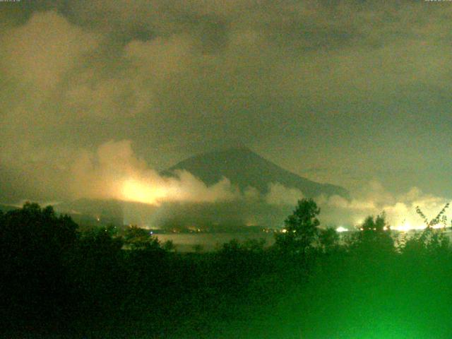 山中湖からの富士山