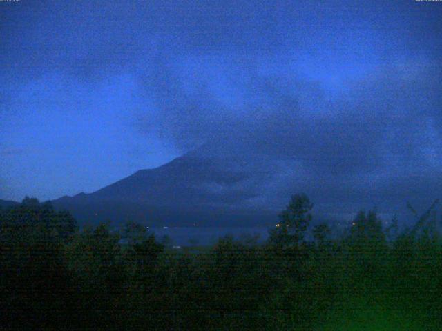 山中湖からの富士山