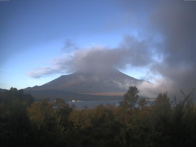 山中湖からの富士山