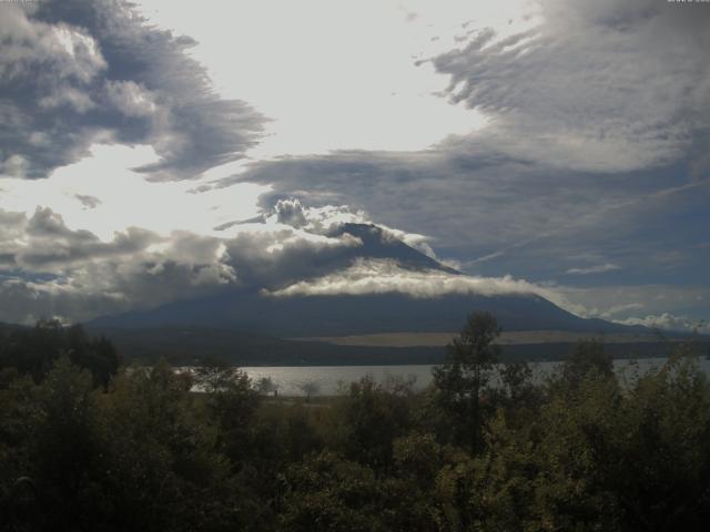 山中湖からの富士山