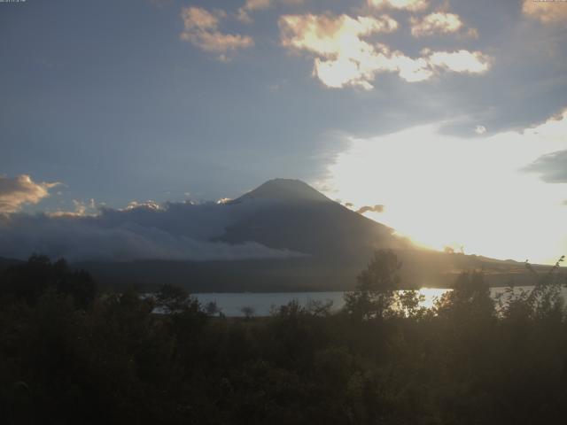 山中湖からの富士山