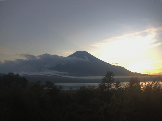 山中湖からの富士山