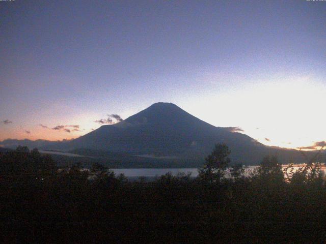 山中湖からの富士山