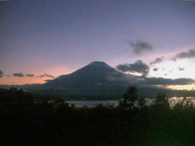 山中湖からの富士山