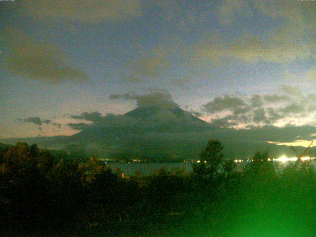 山中湖からの富士山