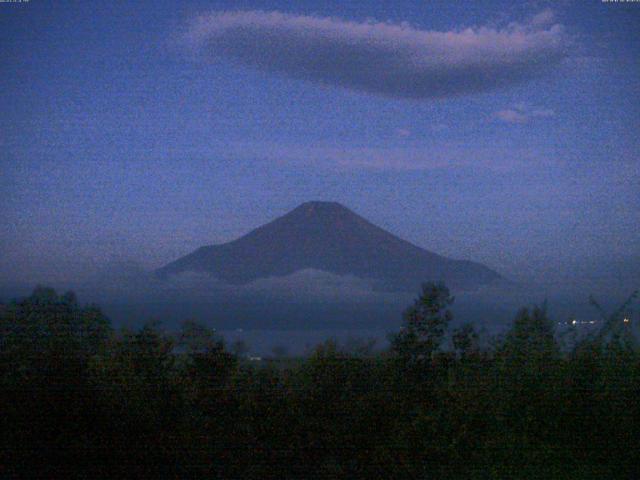 山中湖からの富士山