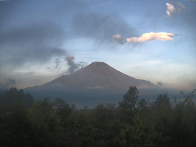 山中湖からの富士山