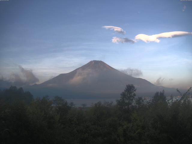 山中湖からの富士山