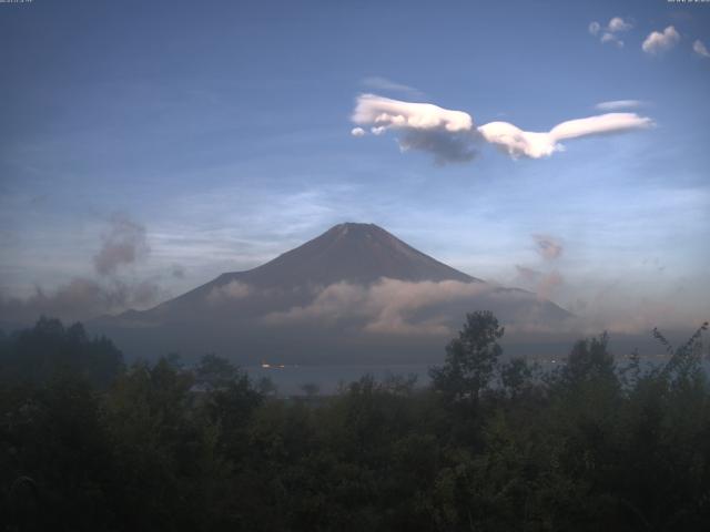 山中湖からの富士山