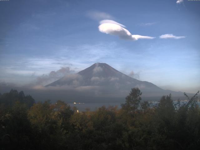 山中湖からの富士山