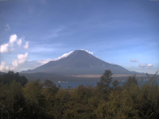 山中湖からの富士山