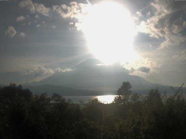 山中湖からの富士山