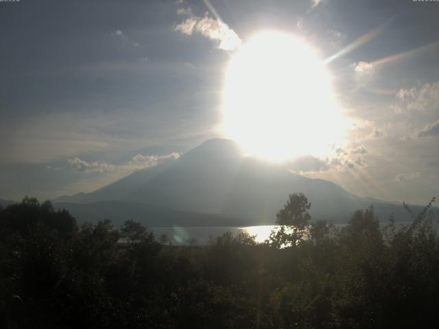 山中湖からの富士山