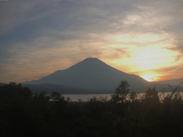 山中湖からの富士山