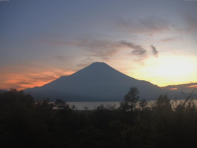 山中湖からの富士山