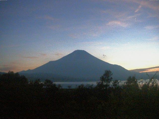 山中湖からの富士山