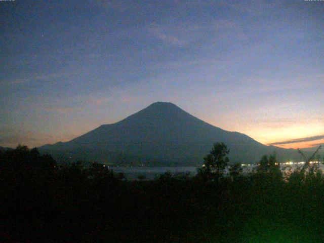 山中湖からの富士山