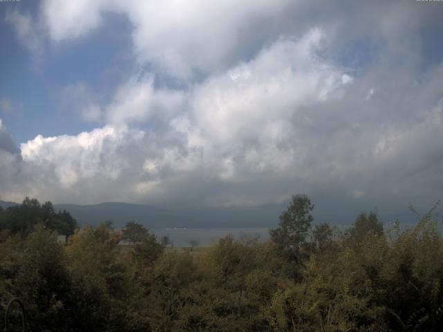 山中湖からの富士山