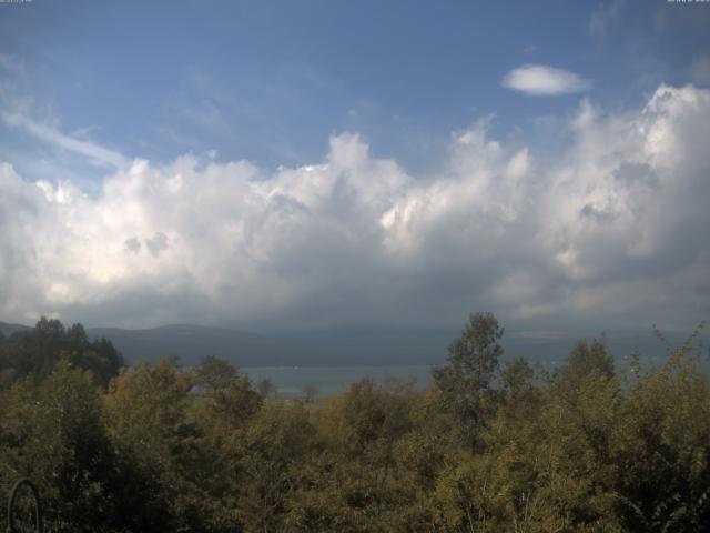 山中湖からの富士山