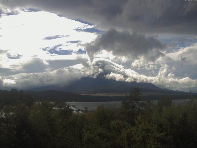 山中湖からの富士山