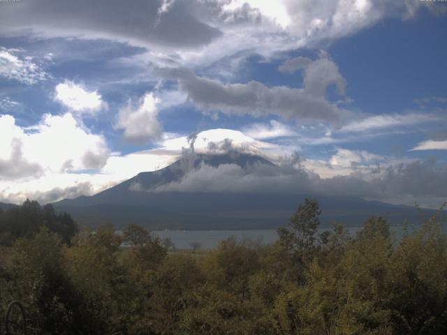 山中湖からの富士山