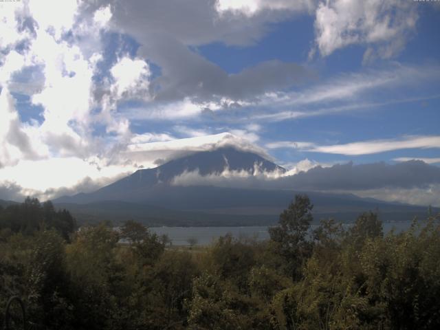 山中湖からの富士山