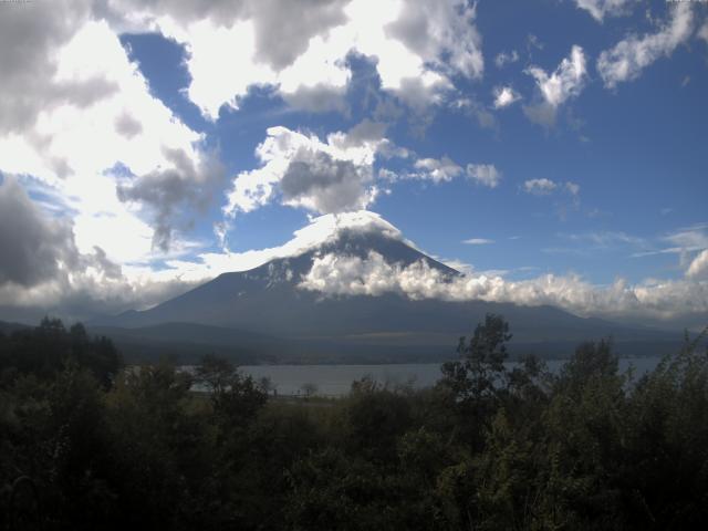 山中湖からの富士山