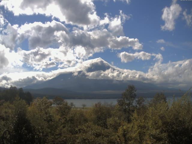 山中湖からの富士山