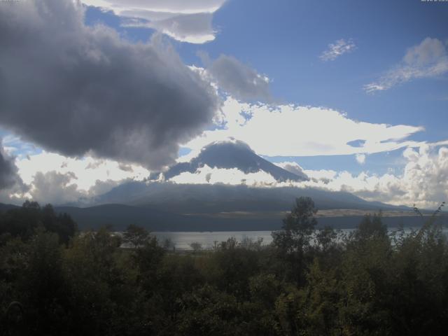 山中湖からの富士山