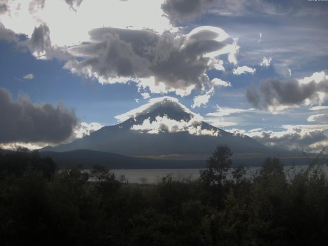 山中湖からの富士山