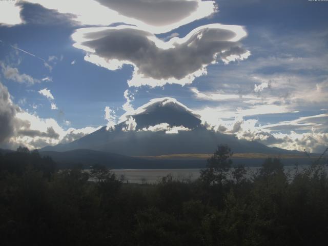 山中湖からの富士山