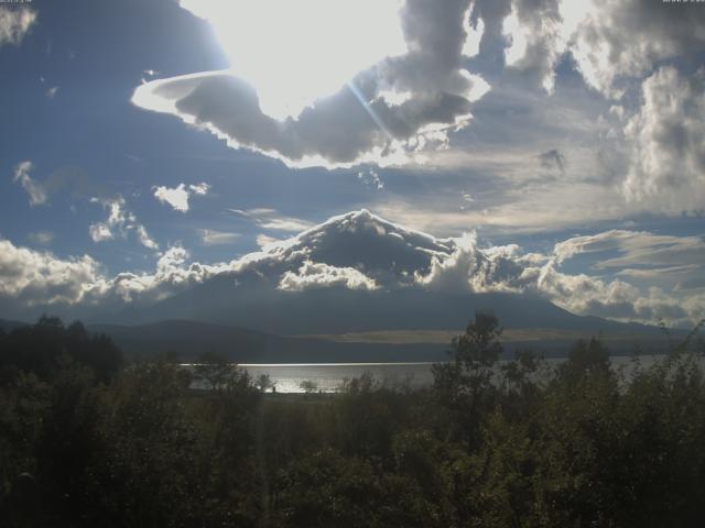 山中湖からの富士山