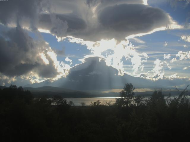 山中湖からの富士山