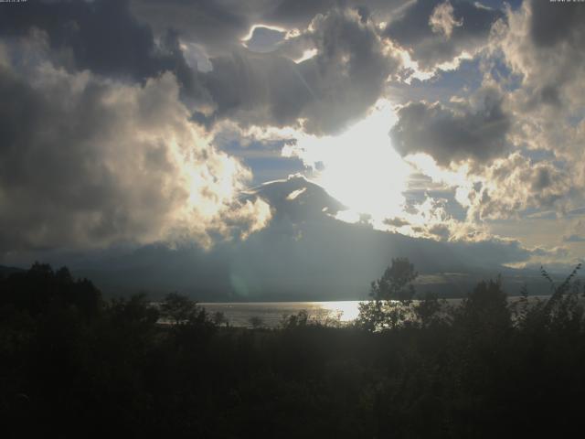 山中湖からの富士山