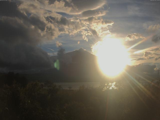 山中湖からの富士山