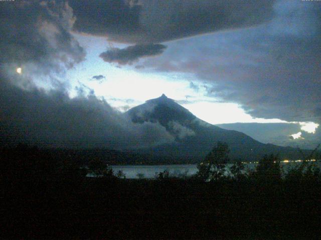 山中湖からの富士山